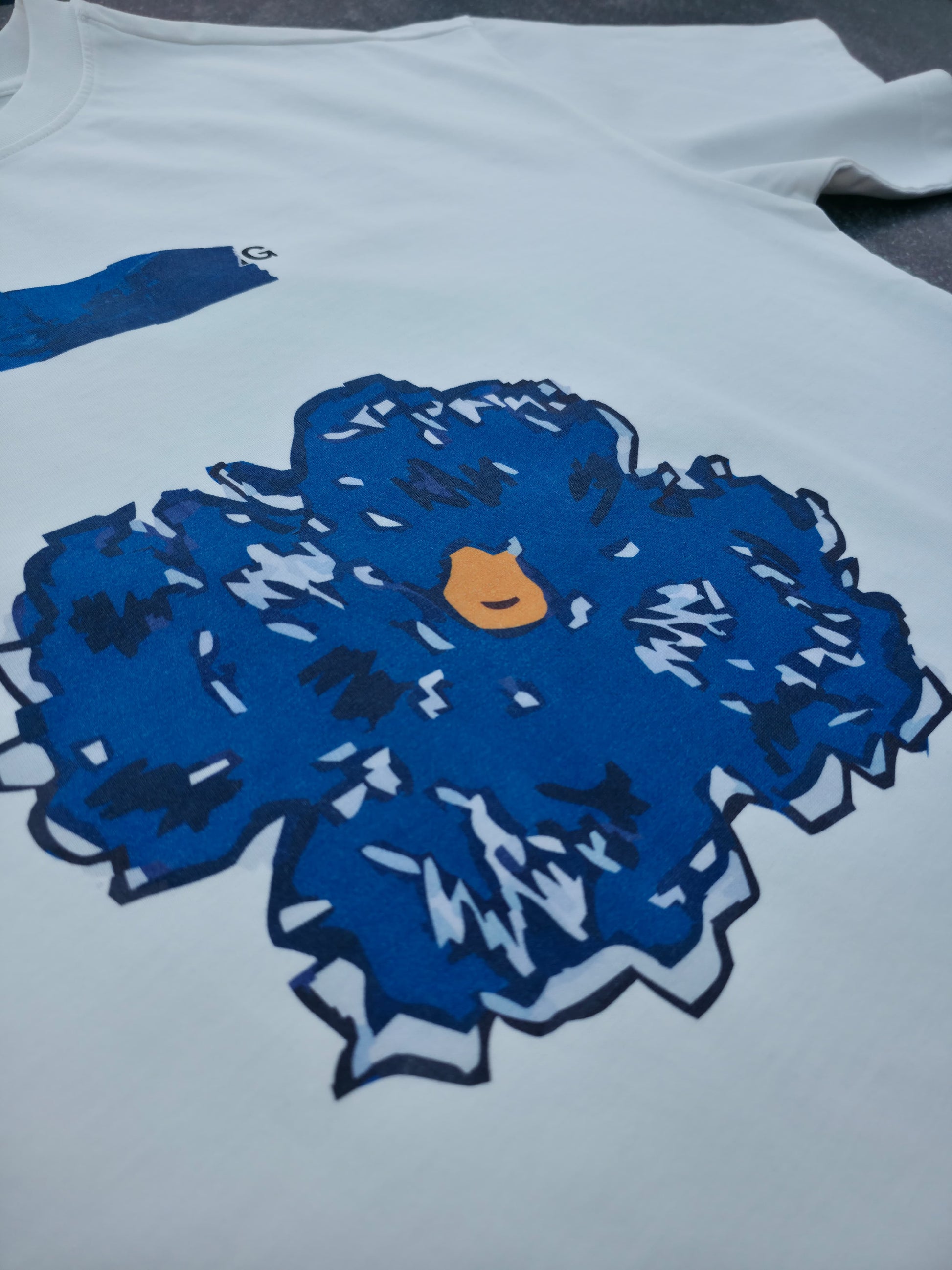 BLUE FLOWER TEE